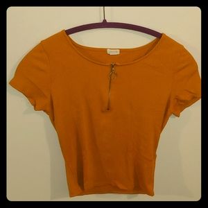 Marigold crop top